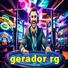 gerador rg